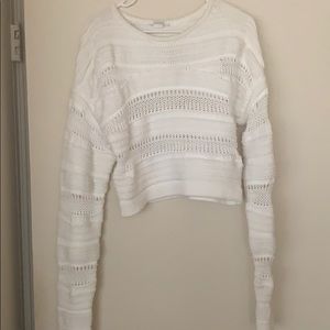 Designer Helmut Lang White Sweater